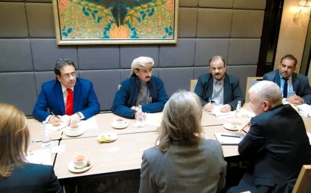 محافظ شبوة يبحث مع فريق المبعوث الأممي مستجدات الأوضاع وجهود دعم الاستقرار والسلام