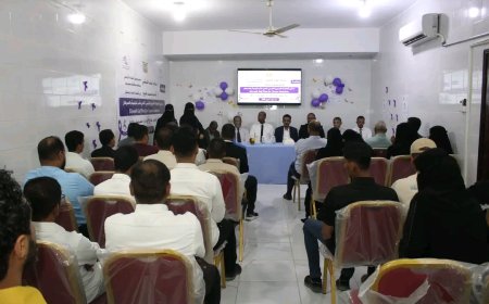 مدير عام مديرية المكلا يشارك في اختتام فعاليات الأسبوع الخليجي الـ11 للتوعية بالسرطان