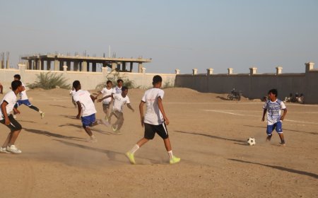 تواصل الأنشطة الرياضية لفئتي الناشئين والشباب بتنفيذ هلب كود: مباراة لفريقين وحيدة والعبادل بلحج 