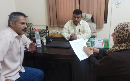 مدير مكتب الصحة جيشان يلتقي بمسؤول جمعية الحكمة اليمانية