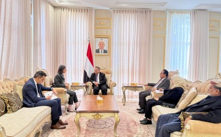 ‏رئيس مجلس الشورى يناقش مع السفيرة الفرنسية تعزيز التعاون ومساعي السلام في اليمن