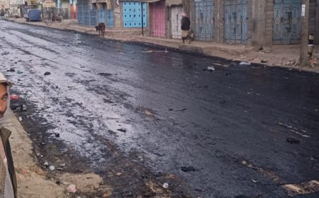 مدير إعلام لودر يدعو مواطني لودر للتعاون مع مؤسسة الناصر لإنجاز سفلتة الشوارع