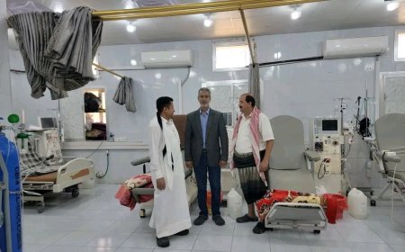 وكيل وزارة الصحة يتفقد مستشفى الشهيد الدفيعة ويشيد بمستوى الخدمات المقدمة