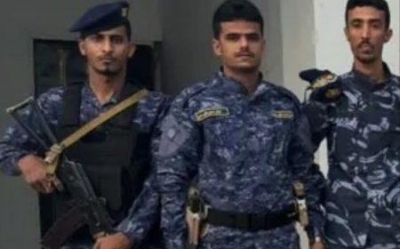 قائد قوات النجدة بمحافظة أبين يهنئ اللواء إبراهيم حيدان على بقاءه بمنصب وزارة الداخلية