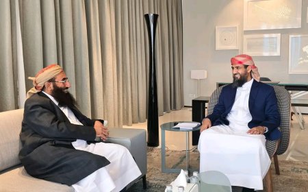 عضو مجلس القيادة المحرّمي يلتقي وزير الأوقاف والإرشاد الشيخ تركي الوادعي