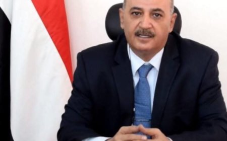 مستشار محافظة أبين يبعث برقية تهنئة إلى المهندس توفيق عبدالواحد علي الشرجبي وزير المياه والبيئة