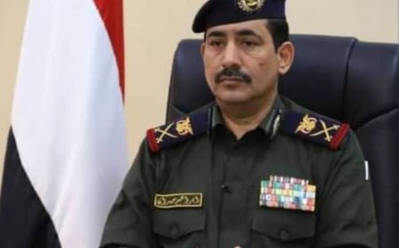 مستشار محافظة أبين يبعث برقية تهنئة إلى اللواء الركن إبراهيم علي أحمد حيدان وزير الداخلية