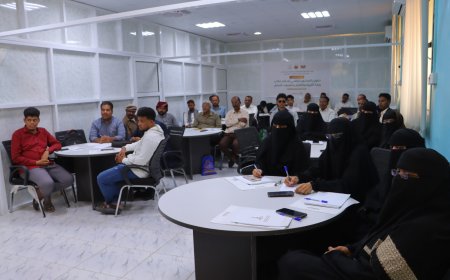 المكلا.. تدشين الدورة التدريبية النوعية بعنوان "تطوير المحتوى الرقمي للإعلام التربوي" على مستوى المحافظة والمديريات