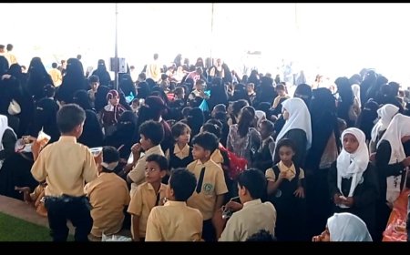 مدرسة أجيال الغد ترسم لوحة من العطاء في مهرجان طبق الخير لدعم مرضى السرطان