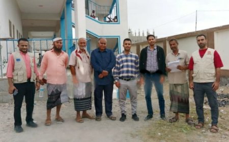 تربية تبن بلحج تُسلم مشروع بناء فصول دراسية إضافية بمدرستي بئر ناصر وياسر عرفات بالمديرية