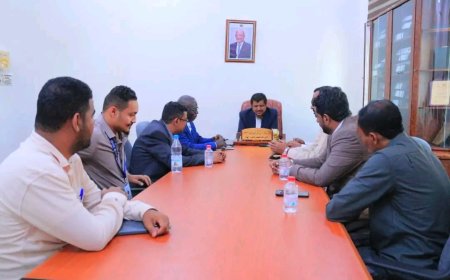 أمين عام محلي المهرة يلتقي المدير القطري لمنظمة العون الإنساني HAD ويؤكد دعم تدخلاتها الممولة من الفاو