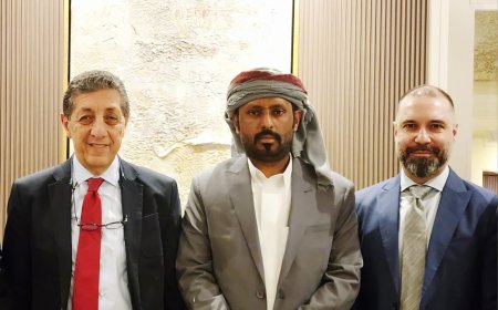 بن حبريش يبحث مع وفد من المعهد الأوروبي للسلام مستجدات الأوضاع وتحضيرات "المؤتمر الجنوبي"