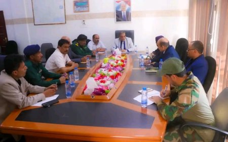 اللجنة الوطنية للتحقيق في إدعاءات انتهاكات حقوق الانسان تشيد بتعاون السلطة المحلية بمحافظة شبوة