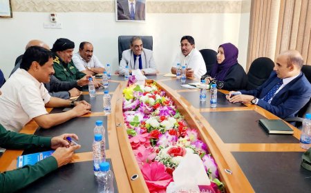 اللجنة الوطنية للتحقيق في إدعاءات انتهاكات حقوق الإنسان تشيد بتعاون السلطة المحلية وأجهزتها الأمنية بمحافظة شبوة