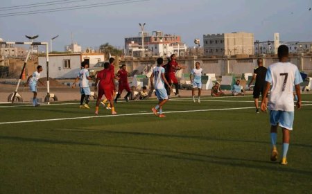 طوارئ الأمن الوطني أبين يتغلب على أمن وطني لحج في افتتاح بطولة الأمن الوطني الرمضانية لكرة القدم في العاصمة عدن