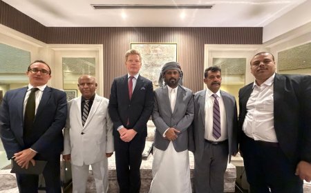 الشيخ بن حبريش يلتقي المبعوث الأممي ، ويؤكد: "حضرموت ركيزة أساسية لأي تسوية سياسية شاملة