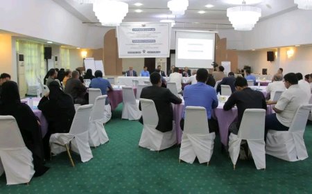 الوكيل الجيلاني يفتتح ورشة استعراض مشروع الخدمات الحضرية ومشروع الصحة والتغذية والمياه والإصحاح البيئي