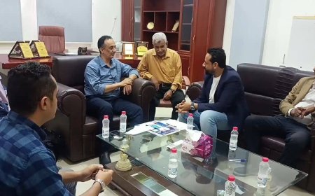 الشعبي يؤكد أهمية تعزيز الشراكة والتنسيق بين مكتب الصحة والهيئة العليا للأدوية في عدن