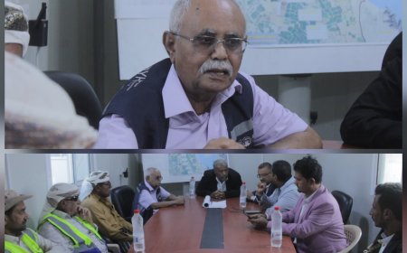 أبين: النائب سالم منصور حيدرة .. مشروع سد حسان استراتيجي ومستمر.. ولن يترك للتعثر أو الإشاعات