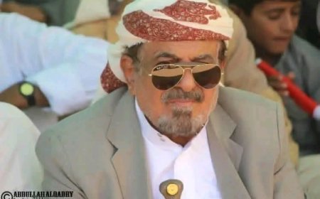 الدكتور احمد البيشي يعزي وزير الصحة العامة والسكان بحيبح بوفاة والده