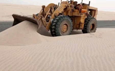 تواصل إزاحة الرمال تعيد الحيوية لطريق العلم – دوفس