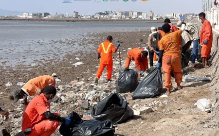 حملة نظافة واسعة تستهدف محمية “المملاح” بعدن ضمن مشروع "أصوات عدن الخضراء"