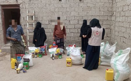 بدعم إنساني فاعل.. توزيع السلة الغذائية الرمضانية في لحج لإسناد الأسر الأشد احتياجًا