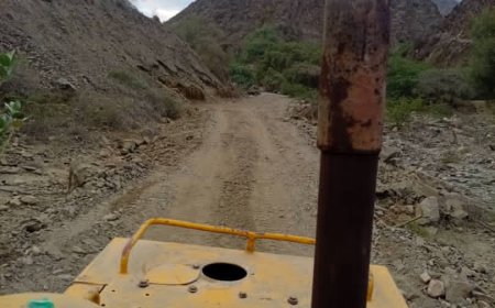 تدشين العمل بتوسعة طريق حطاط بيافع سرار لتأمين وصول ناقلات الوقود والمركبات الثقيلة