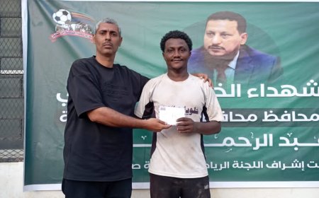 برعاية معالي وزير الدولة محافظ محافظة عدن الأستاذ عبدالرحمن شيخ.. البناجل يتجاوز السلفادور بهدفين مقابل هدف في دوري شهداء الخساف الرمضاني