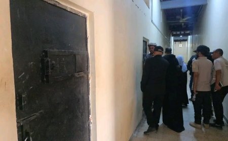 اللجنة الوطنية للتحقيق تعاين (4) سجون ومراكز احتجاز في مديريتي حيس والخوخة بمحافظة الحديدة