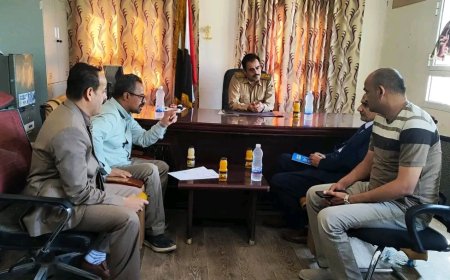 اللجنة الوطنية للتحقيق تبحث مع النيابات العسكرية أوضاع الاحتجاز في مأرب وتستمع إلى محتجزين