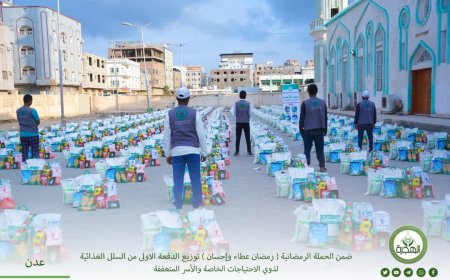 مؤسسة الهجرة توزّع ٣٠٠ سلة غذائية لذوي الاحتياجات الخاصة والأسر المتعففة