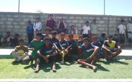 بضربات الترجيح .. ثانوية زايد تتوج بكأس ختام الأنشطة الرياضية لمدارس التعليم الثانوي بمديرية المحفد