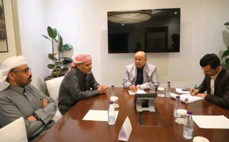 الخنبشي يلتقي قيادة مجلس حضرموت الوطني ويؤكد أهمية توحيد الكلمة لدعم استحقاقات المحافظة