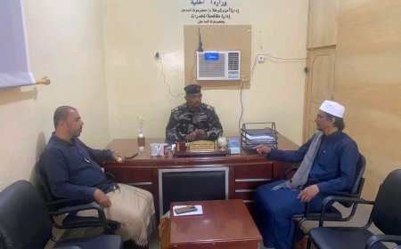 مناقشة آلية تنفيذ برنامج "بداية حياة" التوعوي للمحتجزين بإدارة مكافحة المخدرات بساحل حضرموت