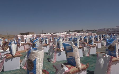 بدعم سعودي.. الفرقة الأولى طوارئ تدشن قافلة إنسانية تستهدف أكثر من 30 ألف أسرة  حضرموت الوادي والصحراء