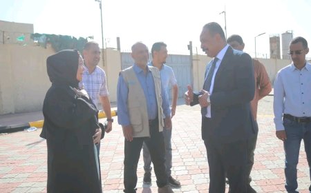 بتمويل ياباني.. وزير الأشغال يفتتح مشروع شارع الخمسين بمديرية المنصورة في عدن