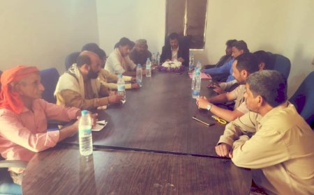 تنفيذي رضوم يعقد اجتماعه الدوري لشهر فبراير 2026 ويناقش عددًا من التقارير والمستجدات بالمديرية