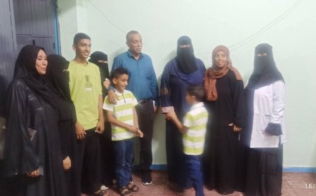 زيارة فريق طبي من مجمع الميدان الصحي إلى مستشفى الأمراض النفسية والعصبية التعليمي