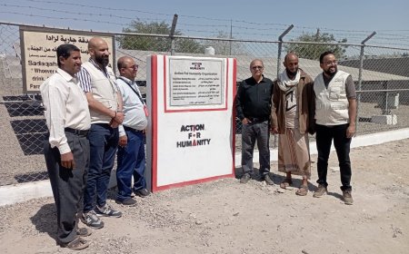 مدير عام تبن يطلق مشروع إعادة تأهيل مياه قرية بئر عمر بدعم منظمة أكشن فور هيومانيتي