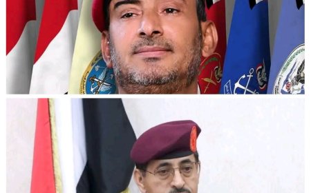 وزير الدفاع ورئيس هيئة الاركان يرفعان برقية تهنئة لفخامة الرئيس بمناسبة حلول شهر رمضان المبارك