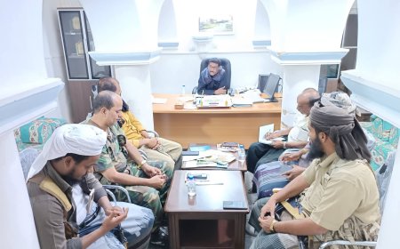 برئاسة مدير عام مديرية تريم.. اللجنة الأمنية تعقد اجتماعها للاستعداد لشهر رمضان المبارك