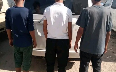 قوات الأمن الوطني تستعيد باصا مسروقا وتضبط المتورطين شرقي عدن