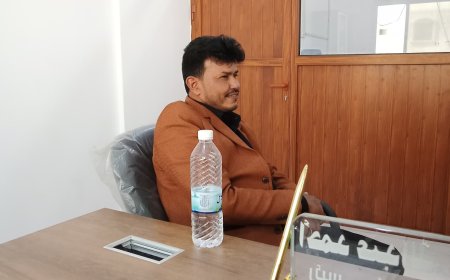 مدير منطقة شقرة يهنئ محافظ أبين ومدير أمن المحافظة بمناسبة حلول شهر رمضان المبارك