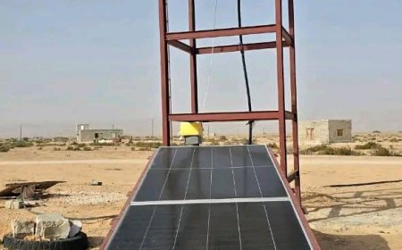 المهرة ..استكمال مشروع مياه منطقة قصوير (يروب) وتجهيزه بالمنظومة الشمسية