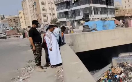 تعز.بتمويل المجلس المحلي لمديرية القاهرة.. تدشين حملة لرفع مخلفات القمامة من سائلة (التحرير، المغتربين، السعيد) 