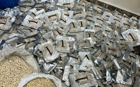 المقدم مياس الجعدني يشيد بجهود الحملة الأمنية المشتركة في رأس العارة بعد ضبط مليون قرص كبتاجون