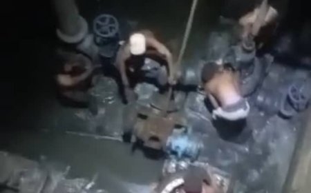 مؤسسة مياه عدن تواصل صيانة مضخة عمر المختار وتؤكد الحاجة لإعادة تأهيل أربع مضخات رئيسية