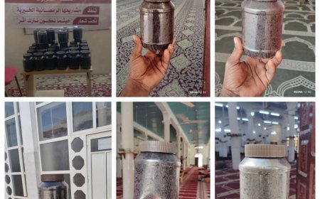 عطرُ رمضان يملأ المساجد.. “ولوبشق تمرة” تُكرم 30 مسجدًا في المكلا بحملة بخور رمضانية