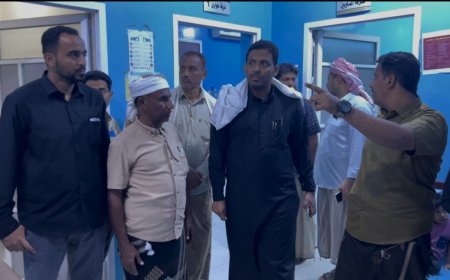 بن نويصر وباحميد يدشنان العيادات الرمضانية المجانية بمستشفى الريدة الشرقية العام